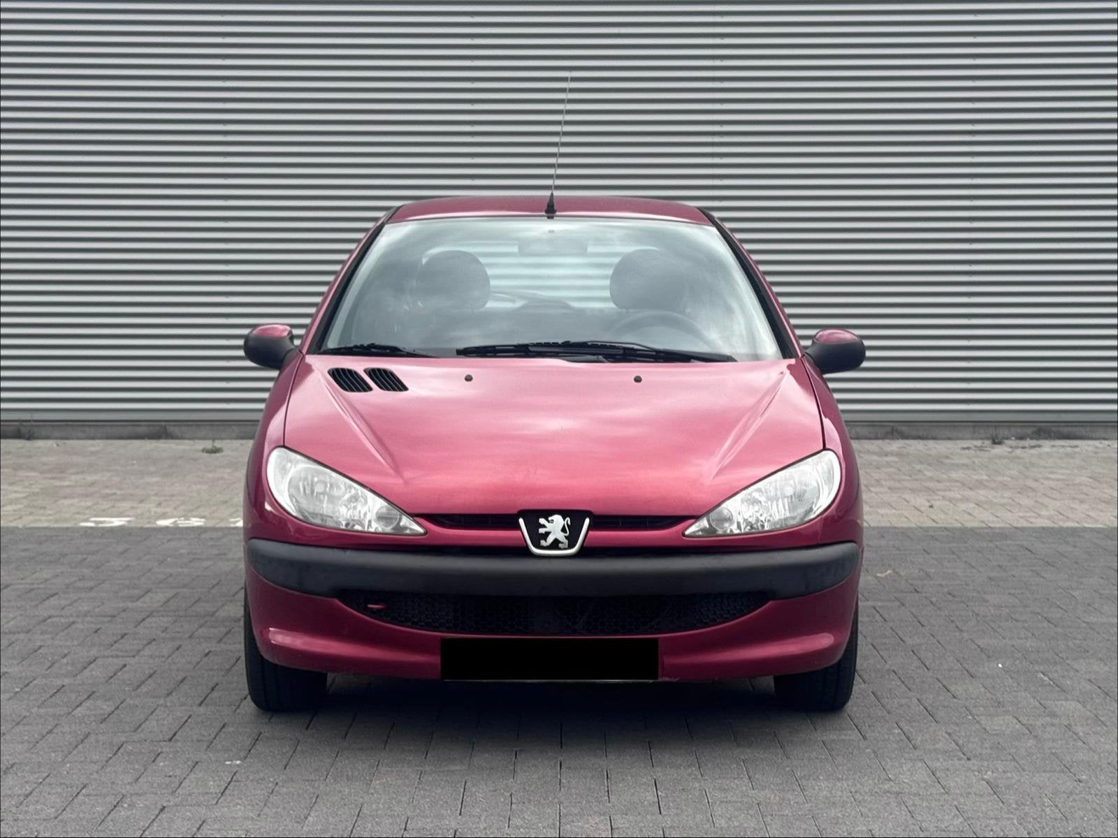 Peugoet 206 1.4i benzine 184.000kms 2007 goede staat, Auto's, Voorwielaandrijving, 75 kW, Stof, Zwart