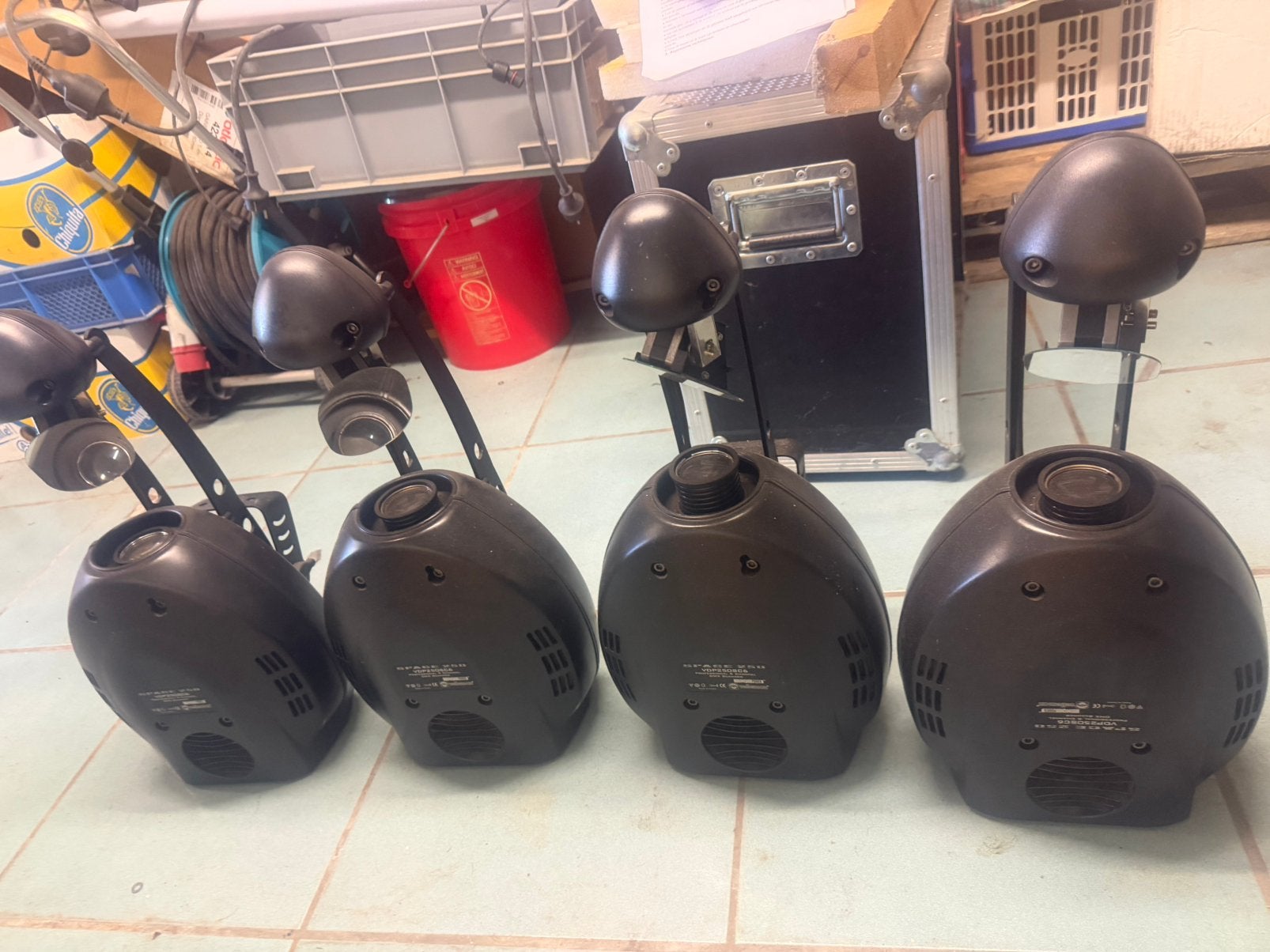 4x Scanners space 250 VDP250SC6, Ophalen, Zo goed als nieuw, Licht, Geluidgestuurd