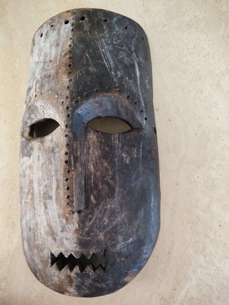Congo (DRC) Ngbaka masker, Antiek en Kunst, Kunst | Niet-Westerse kunst, Hout, Handgemaakt, Afrika, Masker