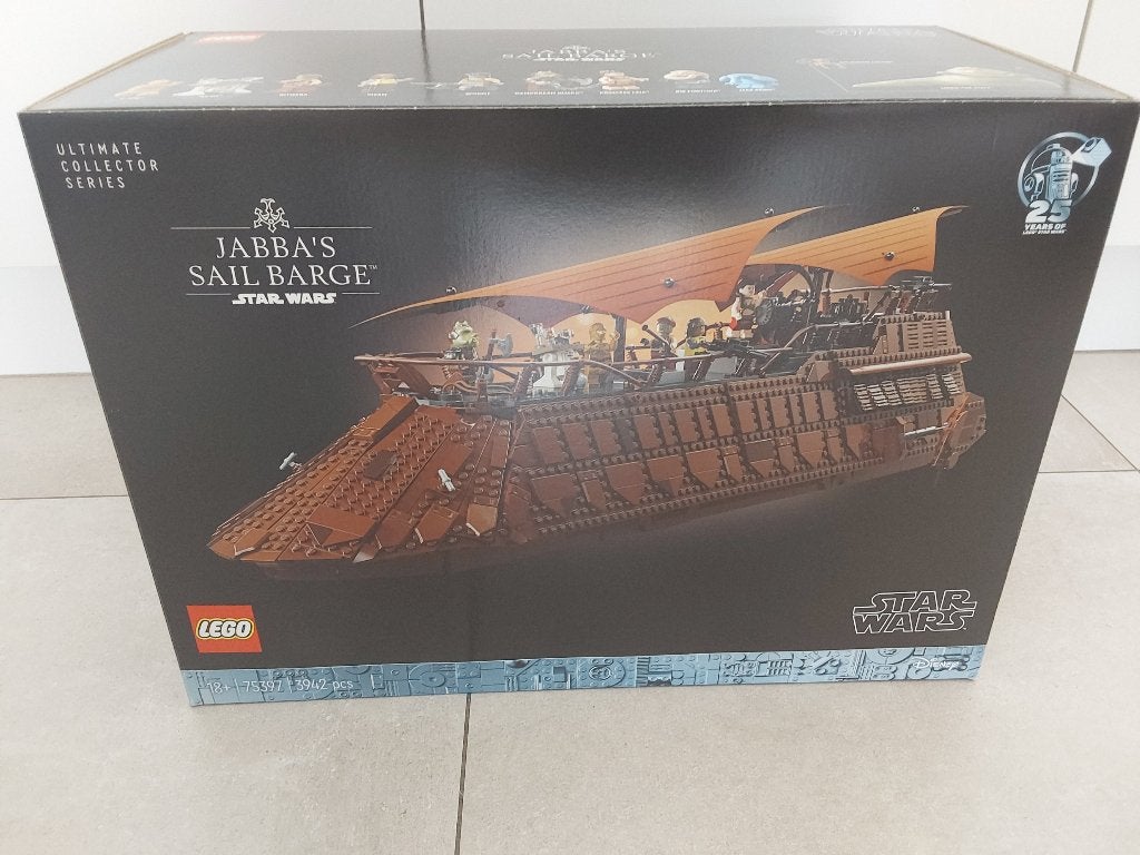 Lego Star Wars - 75397 Jabba's Sail Barge UCS, Ophalen, Zo goed als nieuw