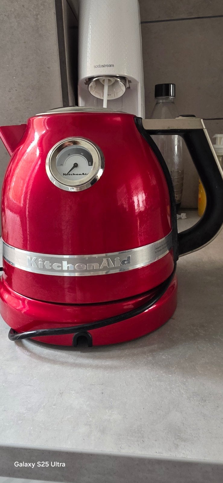 Bouilloire Kitchenaid rouge, Electroménager, Bouilloires, Enlèvement