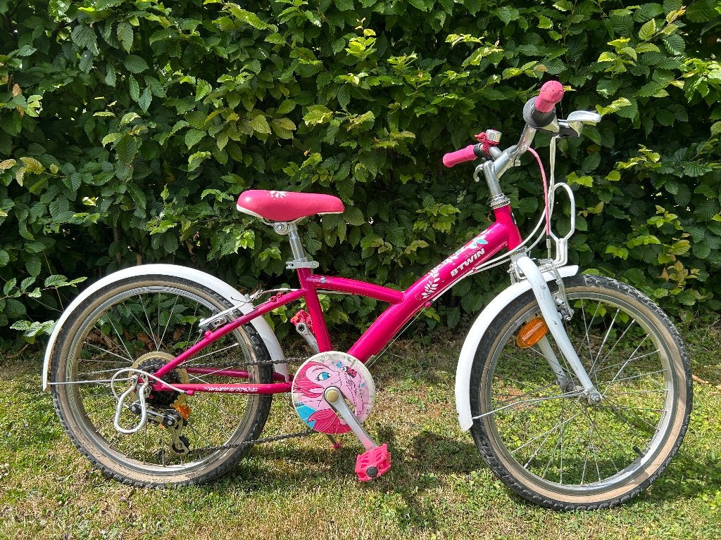 BTWIN kinderfiets 20 INCH, Ophalen, Gebruikt, B-Twin, Versnellingen