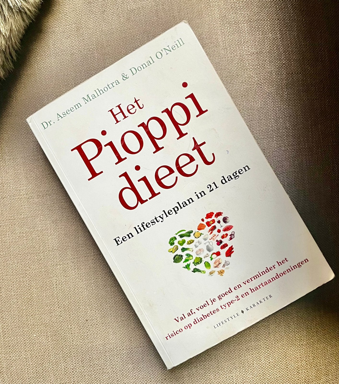Boek Het Pioppi dieet Dr. Aseem Malhotra The Blue Zone, Ophalen of Verzenden, Zo goed als nieuw
