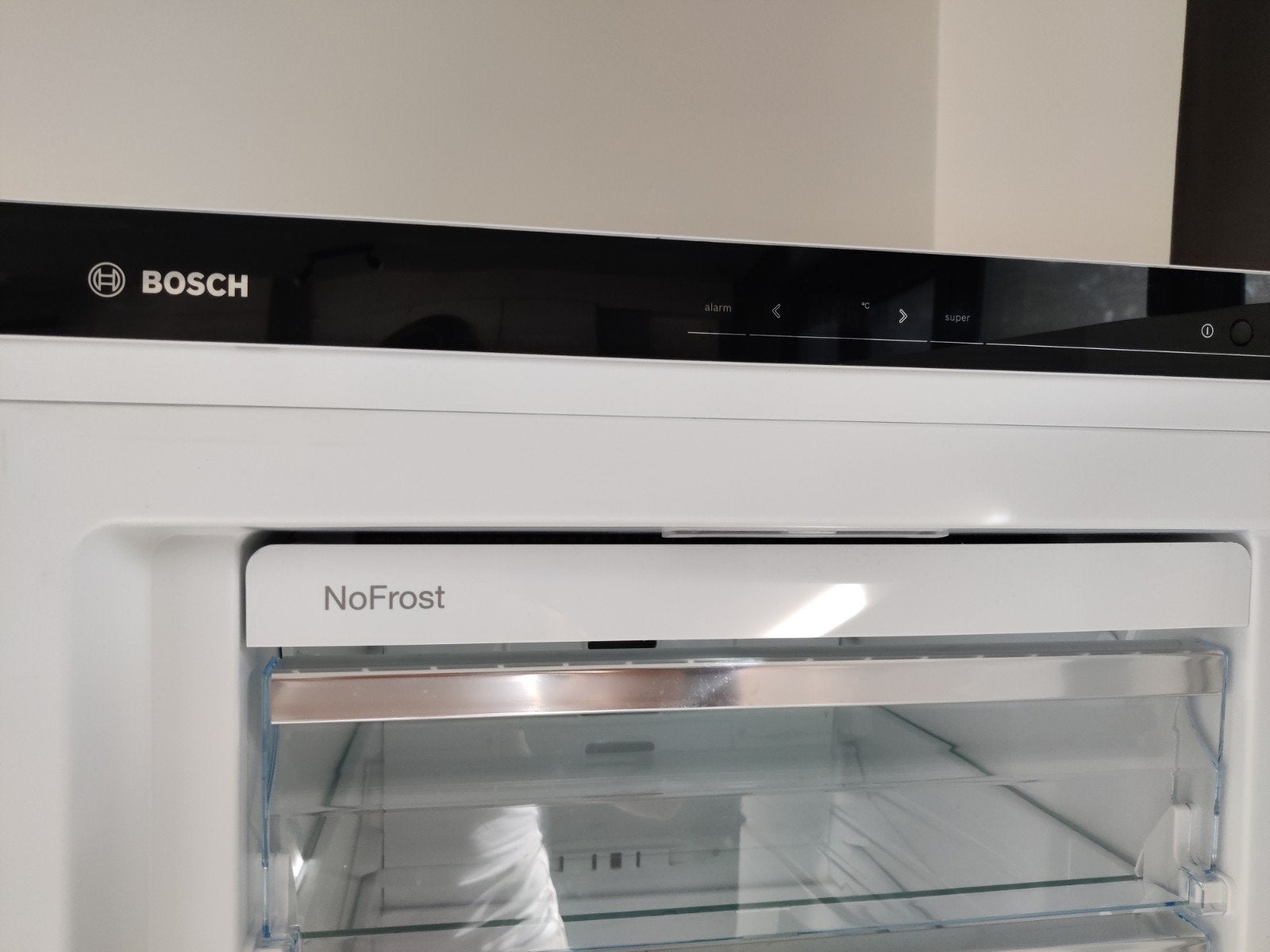 Diepvries Bosch 'No frost', Elektronische apparatuur, 160 cm of meer, Zo goed als nieuw, Ophalen, Vrieskast