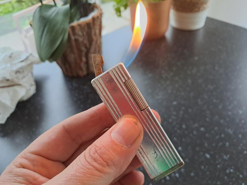 Briquet vintage Champ – Fonctionnel – Années 70/80, Enlèvement ou Envoi