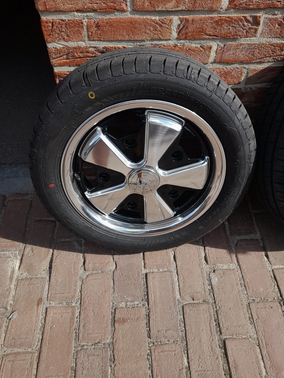 jantes volkswagen Fuchs avec pneus neufs, Enlèvement, Volkswagen