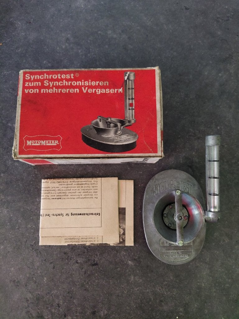MotoMeter SynchroTest (Made in Western Germany) Oldtimer VW, Envoi, Utilisé, Mercedes-Benz