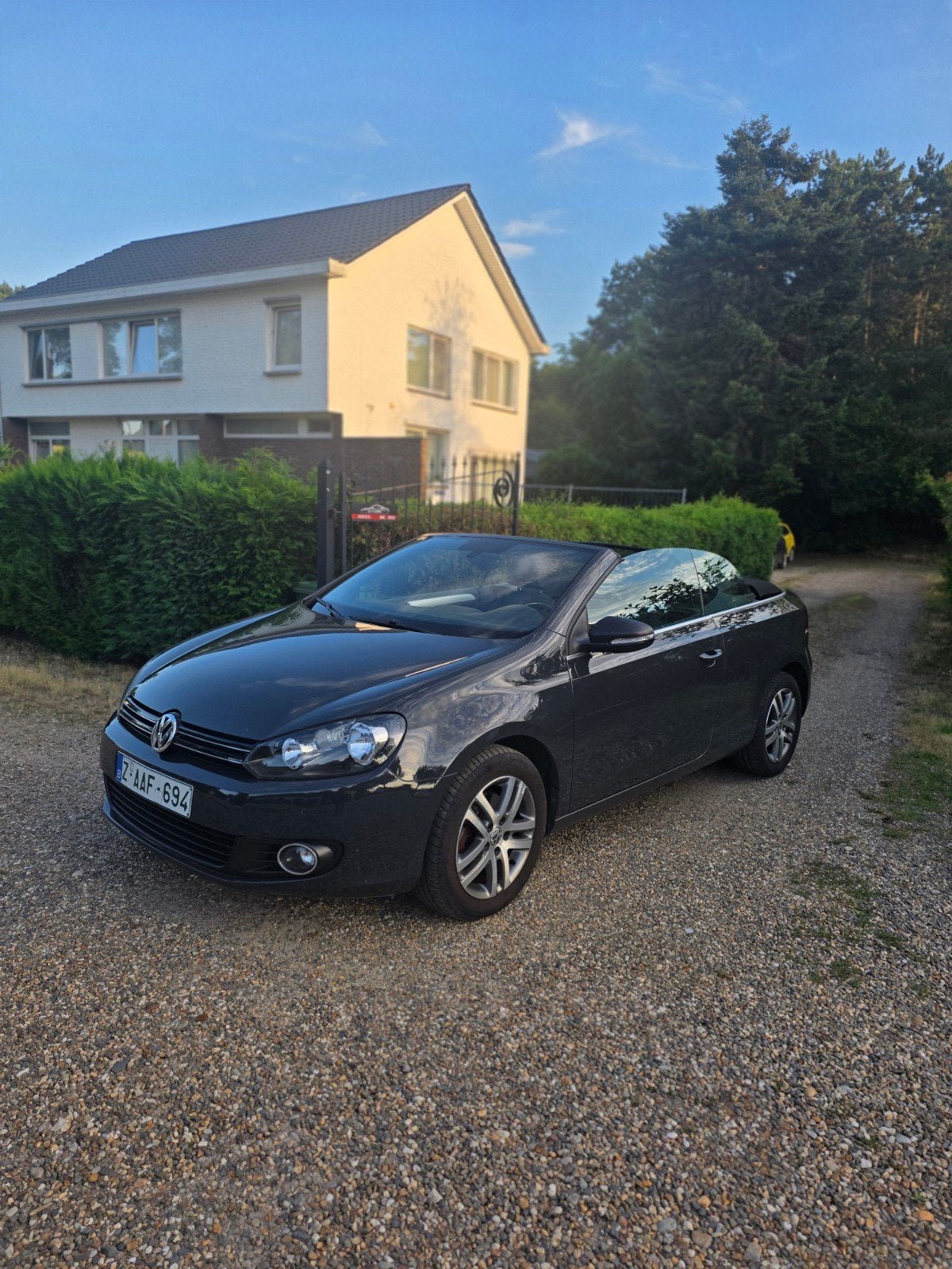 VW Golf 6 Cabrio 1.6CRTDI en parfait état 1er propriétaire, Autos, Achat, Entreprise, Cabriolet, Noir