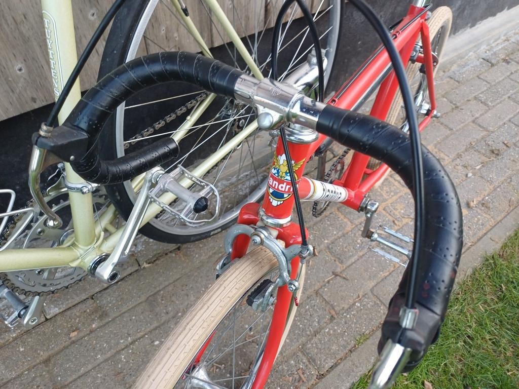 Kinder racefietsje, Ophalen