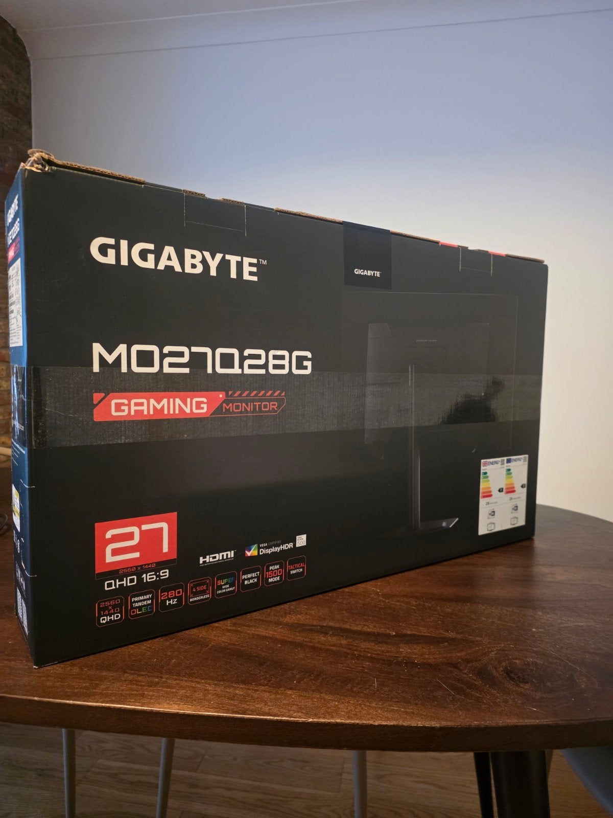 GIGAOCTET OLED 280 HZ - MO27Q28G, Informatique & Logiciels, Moniteurs, Enlèvement ou Envoi