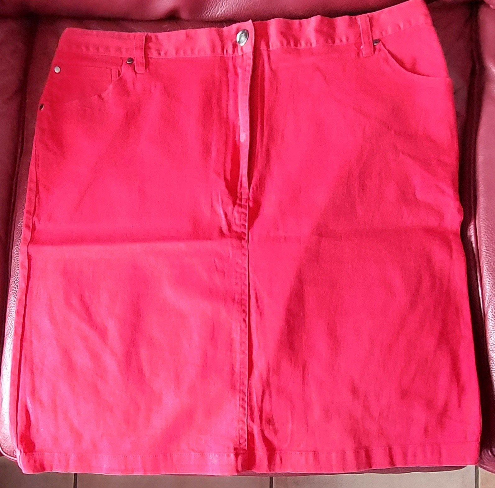 jupe rouge 46 48, Kleding | Dames, Rokken, Ophalen of Verzenden, Rood