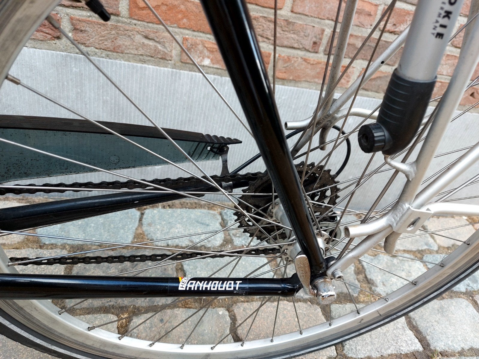 Herenfiets TREK Navigator T300 Kleur grijs, 3X8 versnellinge, Autres marques, Vitesses, Frein sur jante, 57 à 61 cm