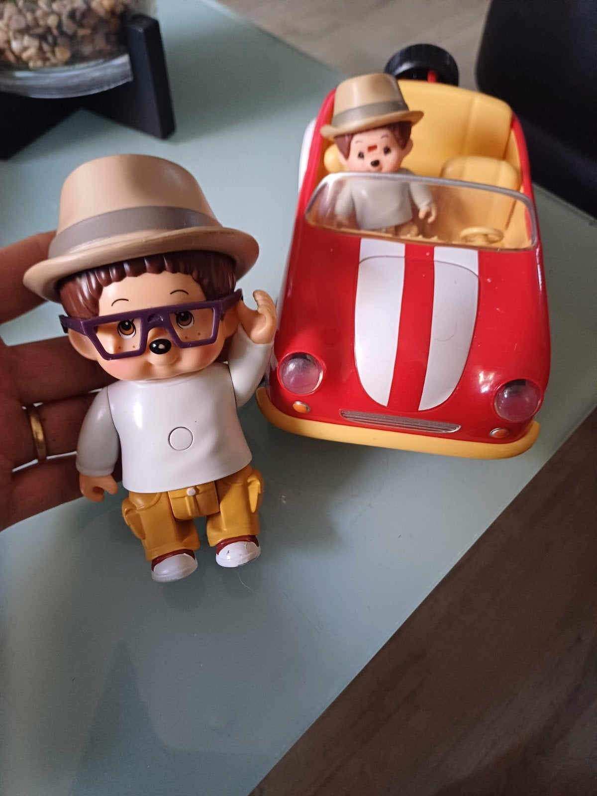 Monchichi Silverlit (peut parler) avec voiture, Enlèvement ou Envoi