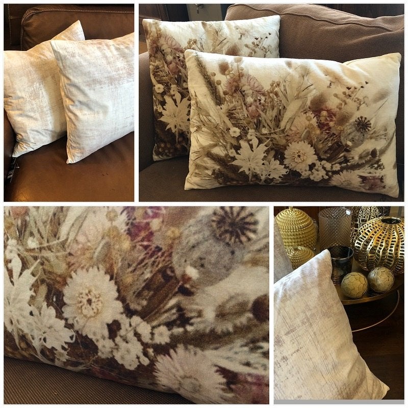NIEUWE velours kussens van PTMD diverse dessins, Neuf, Coussin décoratif, Enlèvement ou Envoi, Multicolore