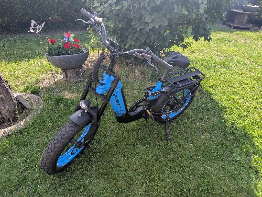 Cyrusher Kommoda 2022 (FatBike 20 pouces), Autres marques, Utilisé, 30 à 50 km par batterie, Enlèvement