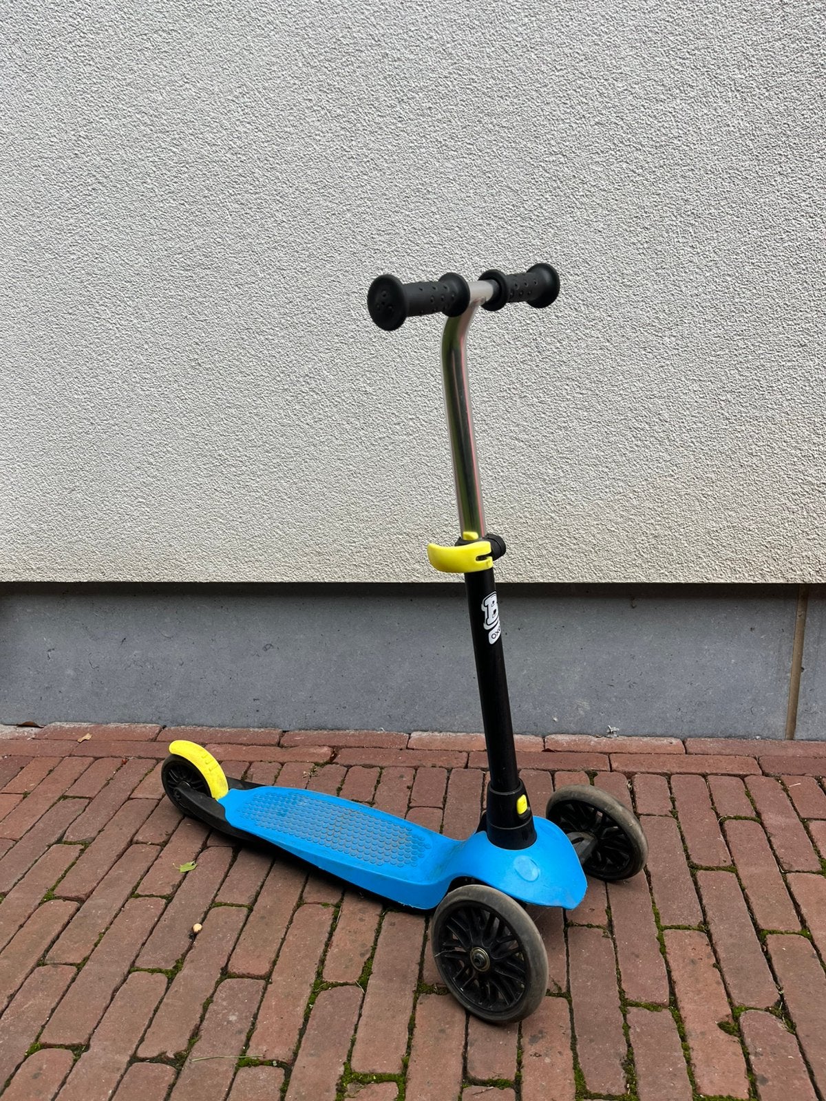Driewielstep kinderen (blauw/geel/zwart), Ophalen, Gebruikt, Gewone step
