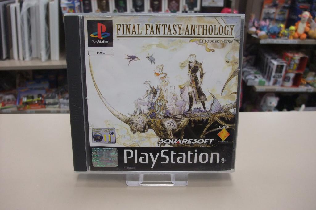 Final Fantasy: Anthology (cib) ps1, Gebruikt, Ophalen of Verzenden, Role Playing Game (Rpg), Nvt