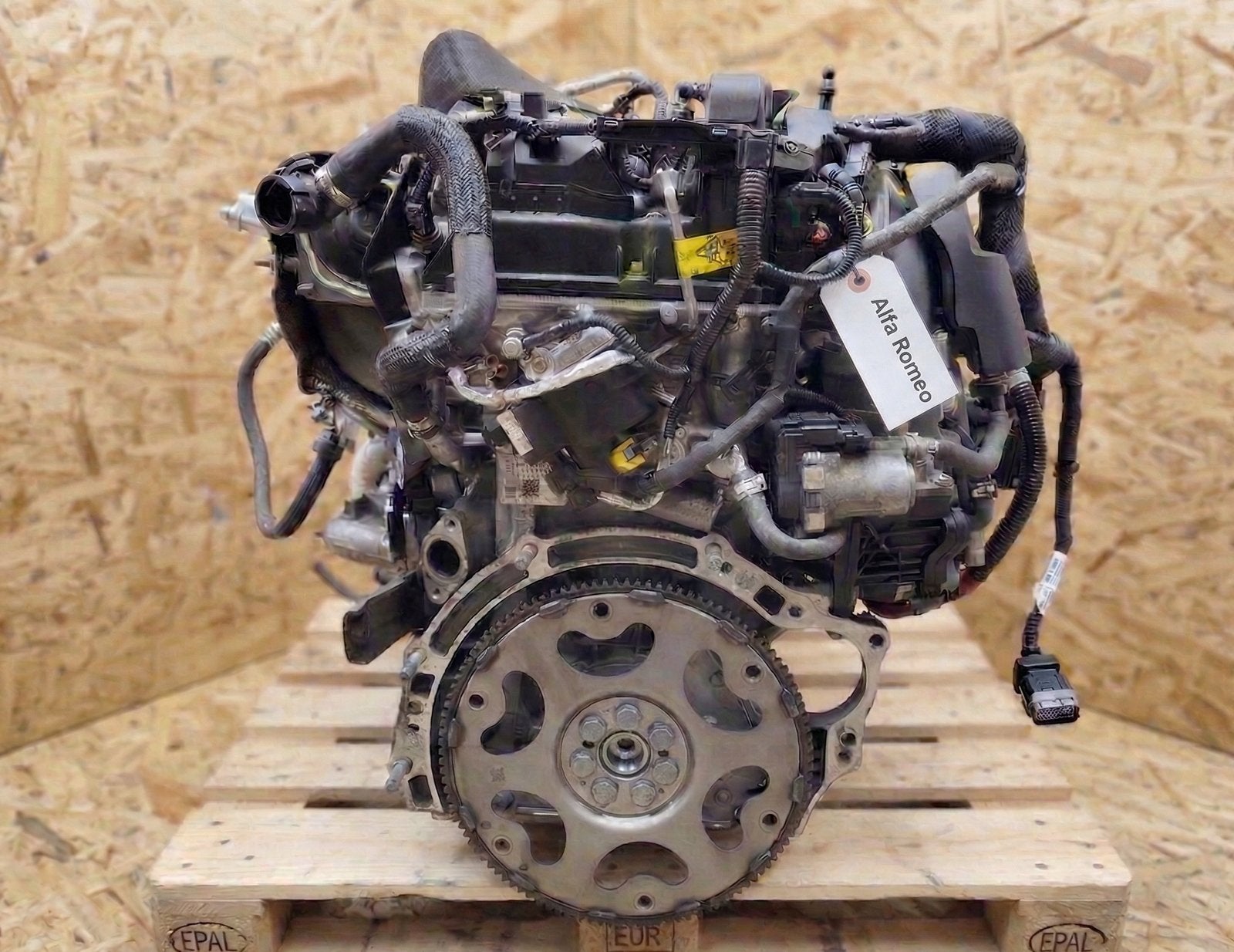 Moteur 55273835 Complet ALFA ROMEO GIULIA, Envoi, Utilisé, Skoda