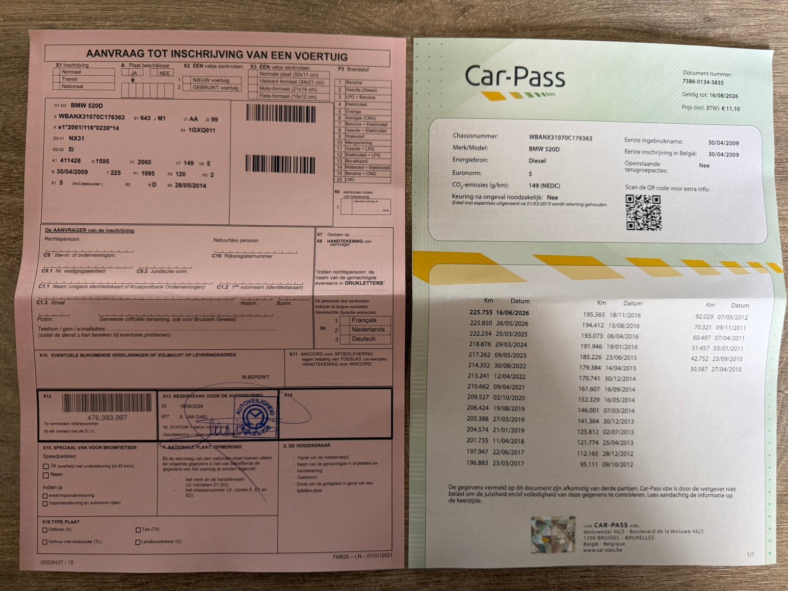 BMW 520D E60 Automaat/Facelift/Euro 5/Leder/Navi/GEKEURD, Auto's, Automaat, Euro 5, https://public.car-pass.be/vhr/16e5f552-fcd0-44c1-80e2-8f0c00878907