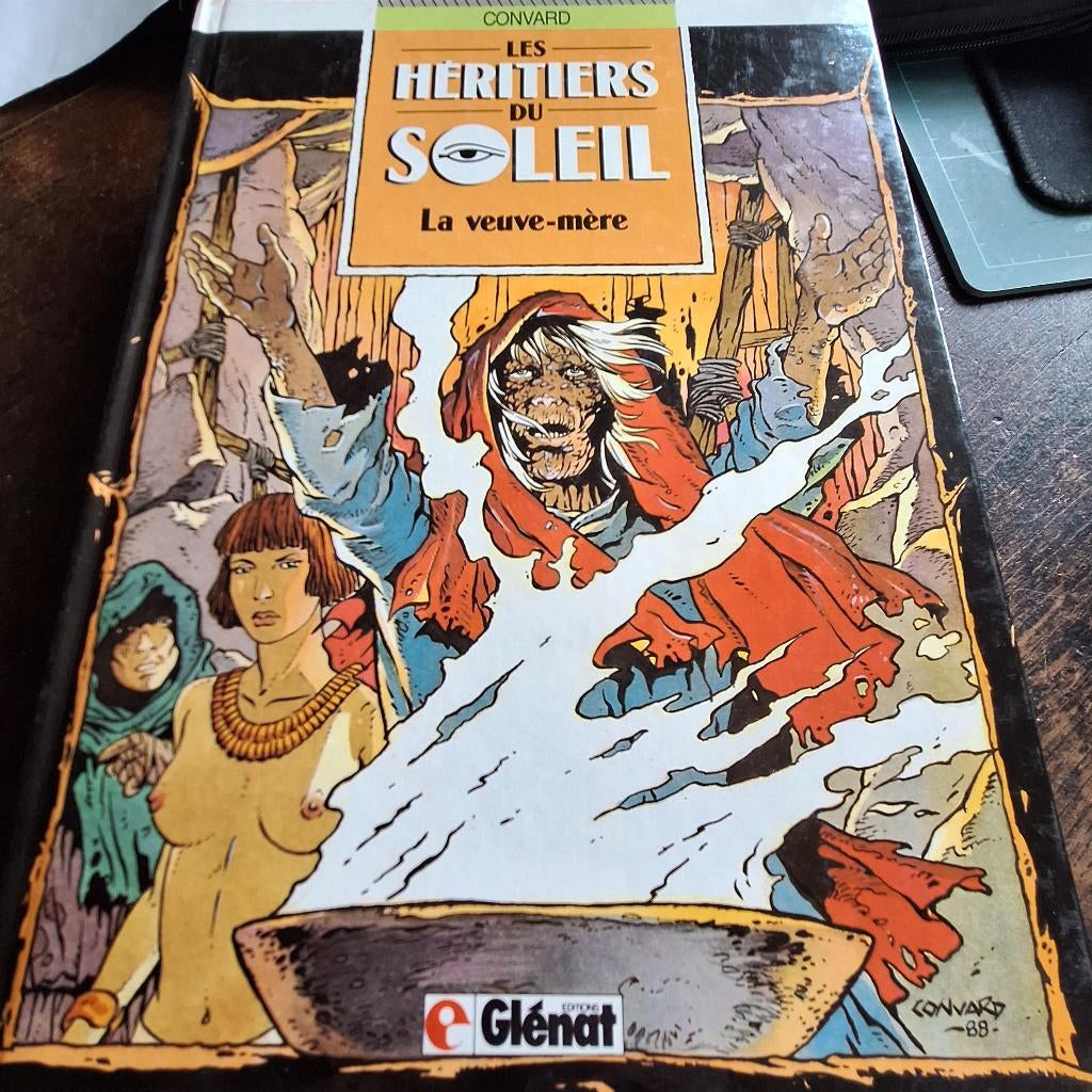 les héritiers du soleil t3 la veuve mère glénat vécu, Livres, CONVARD / GINE, Une BD, Comme neuf, Envoi