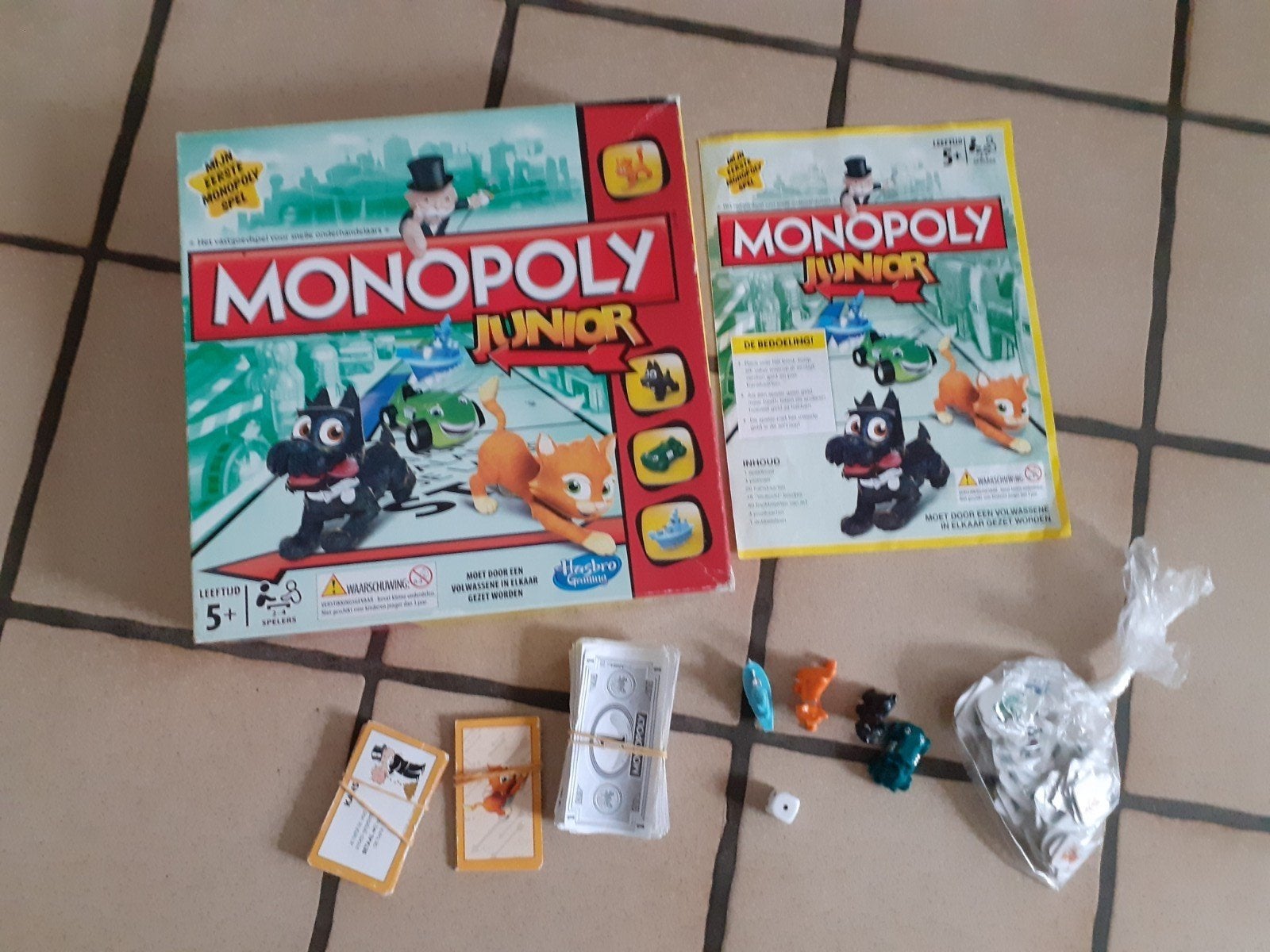 monopoly junior, Ophalen of Verzenden, Gebruikt