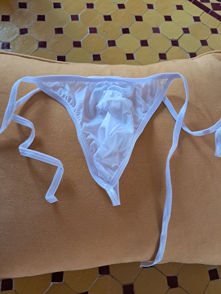 Mooie witte string voor heren, sexy one size, Kleding | Heren, Ophalen, Wit