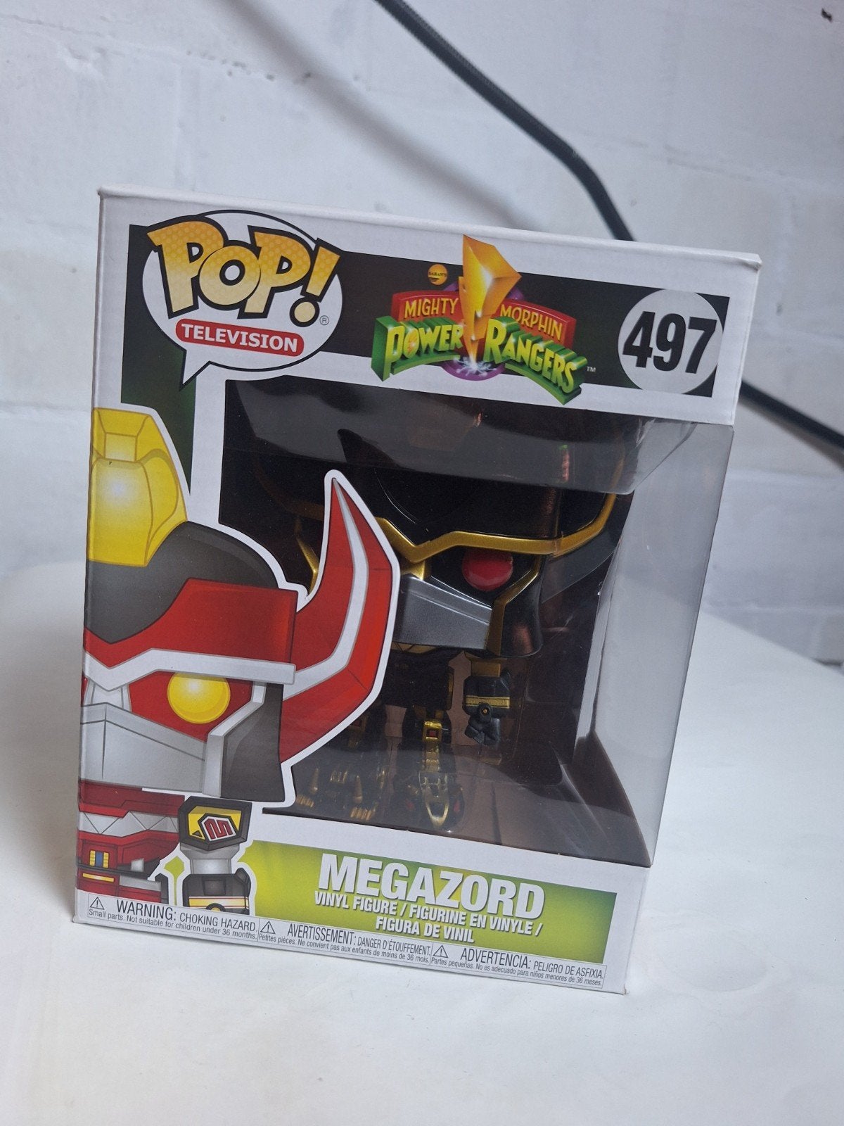 Funko Pop Television - 497 Megazord - Black & Gold Edition, Enlèvement ou Envoi, Neuf
