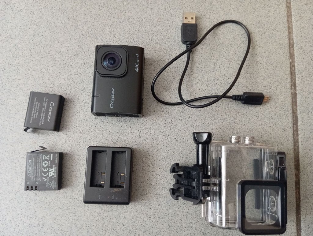 Crosstour 4K Wi-Fi Action Camera, Hobby & Loisirs créatifs, Hobby & Loisirs Autre, Enlèvement