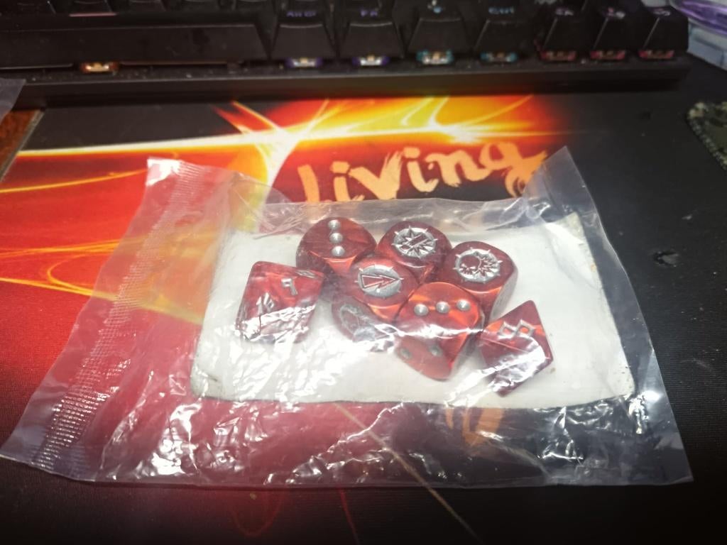 Blood Bowl red dice, Hobby en Vrije tijd, Ophalen of Verzenden, Nieuw, Warhammer, Accessoires