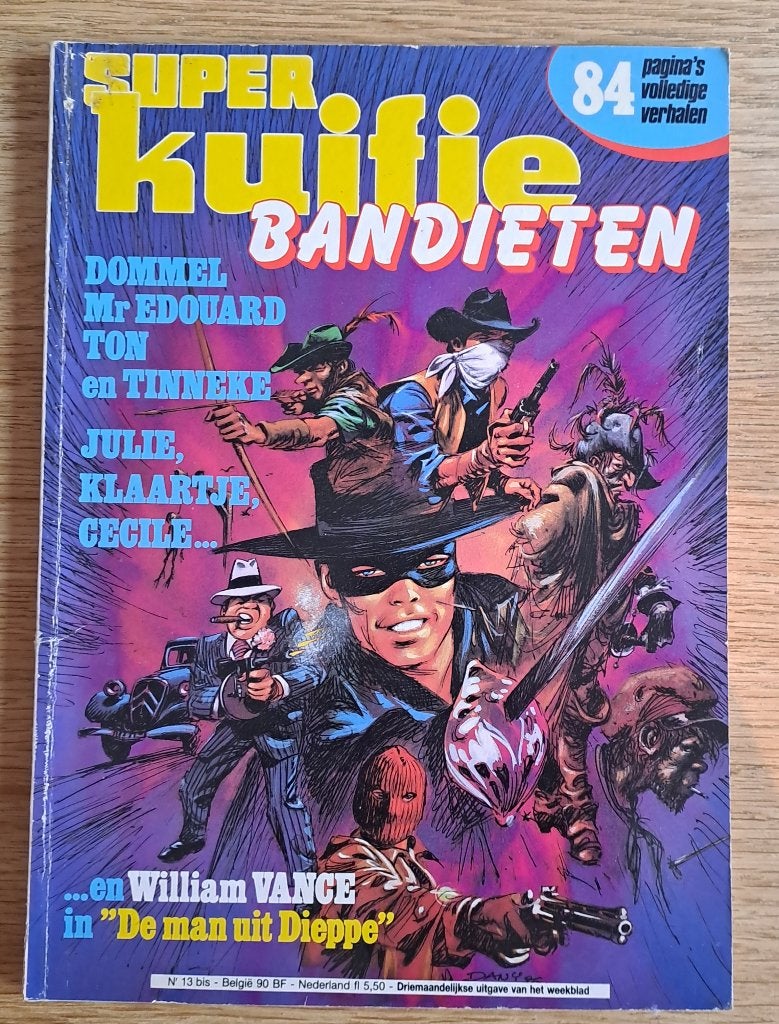 36 - Super Kuifje - Bandieten, Boeken, Gelezen, Eén stripboek, Ophalen of Verzenden, Diverse Auteurs