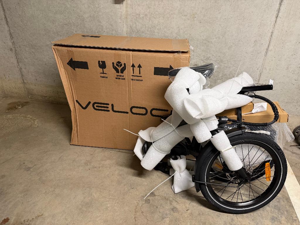 Elektrische fiets Veloci Hopper Plus “Nieuwe 0 km”, Ophalen, Terugtraprem, Nieuw, Totaal opvouwbaar