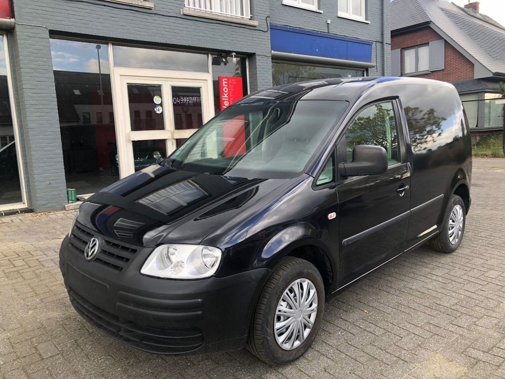 Volkswagen Caddy — 2.0 DieselBj 2007 63000 km Prêt à rouler, 170 g/km, Entreprise, Boîte manuelle, Noir