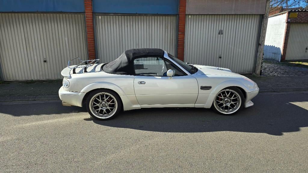 Mazsda MX5, Cabriolet, Wit, Particulier, 2 deurs