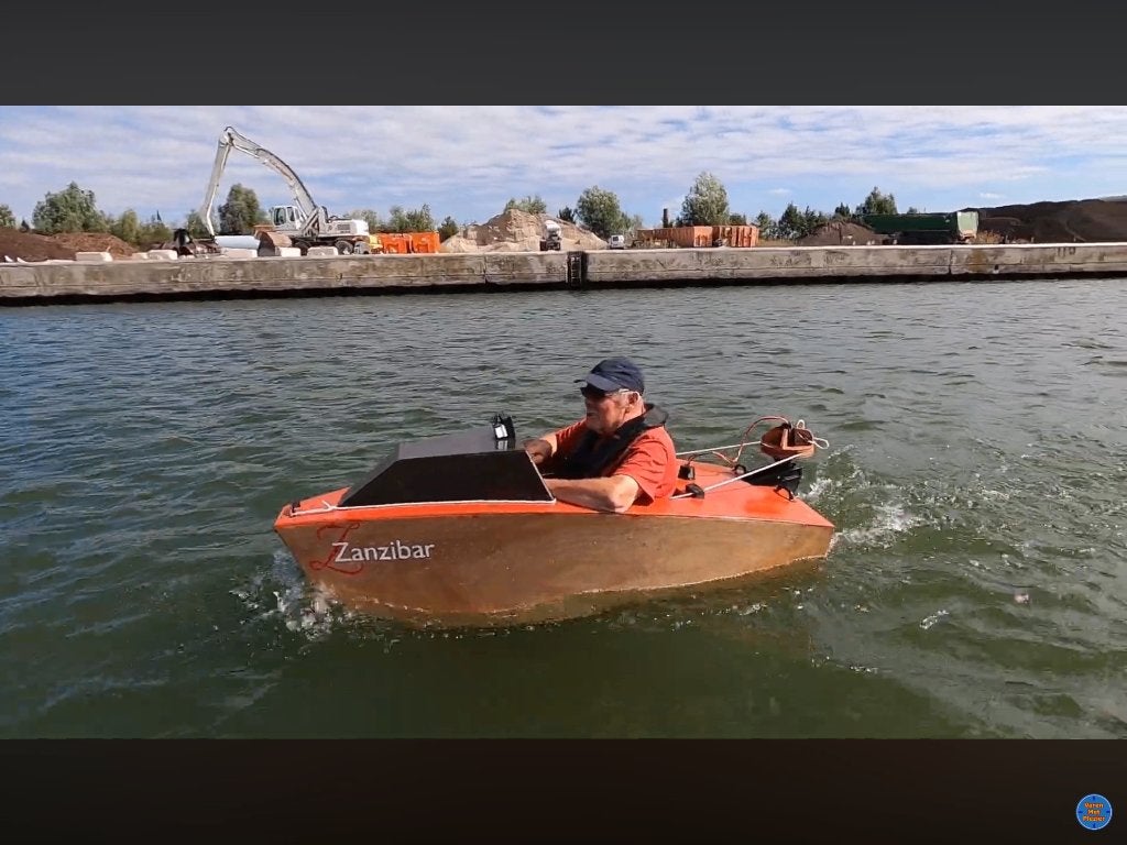 Microboot Zanzibar, Watersport en Boten, Ophalen, Overige merken, 2 m, Buitenboordmotor