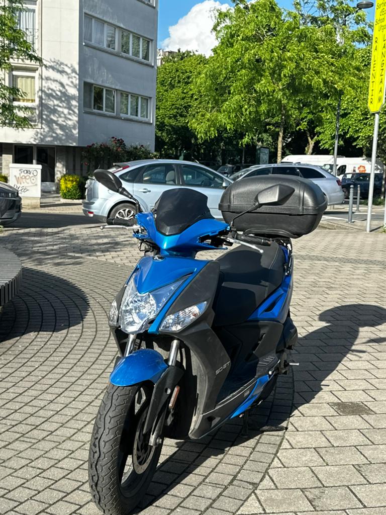 Mobylette Kymco Agility+, Fietsen en Brommers, Scooters | Kymco, Gebruikt, Agility, Klasse A (25 km/u), Benzine, Ophalen