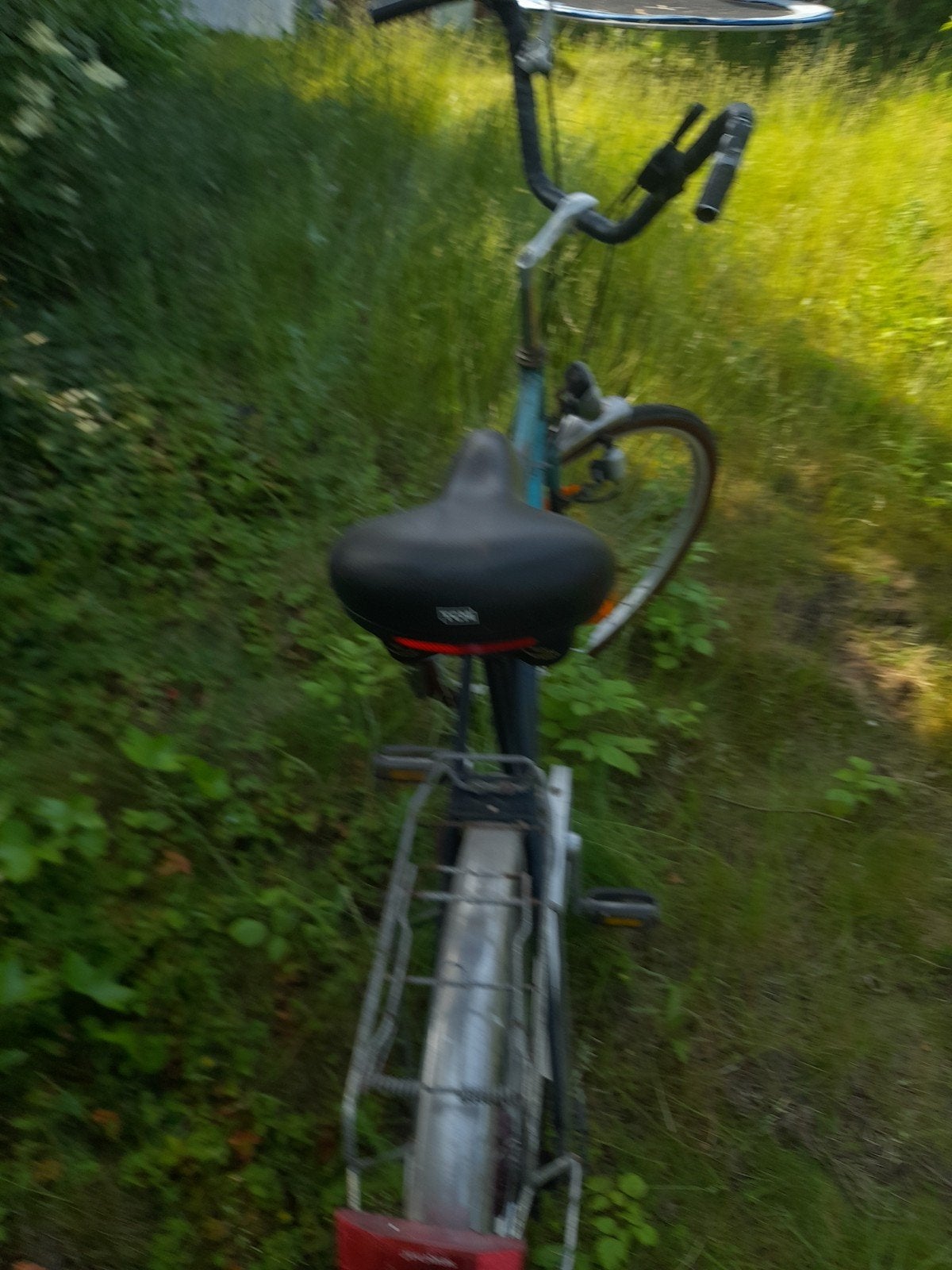 Heren fiets, Ophalen