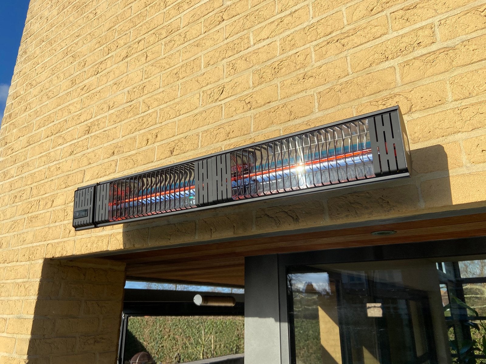 Infrarood terrasverwarmer nieuw in doos 3000W, Plafond, Nieuw, Draaibaar, Ophalen