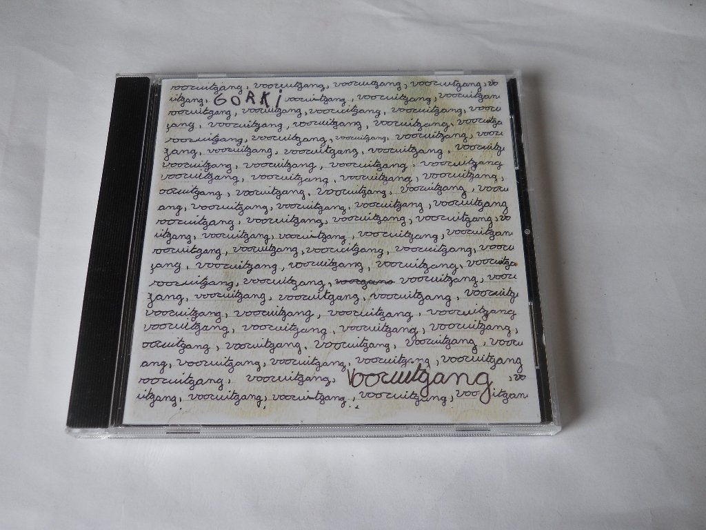 CD - GORKI - VOORUITGANG, Cd's en Dvd's, Ophalen of Verzenden, Zo goed als nieuw, Pop, Eerste persing