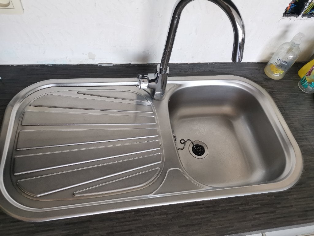 spoelbak inox, Ophalen, Gebruikt, 25 tot 50 cm, 50 tot 100 cm