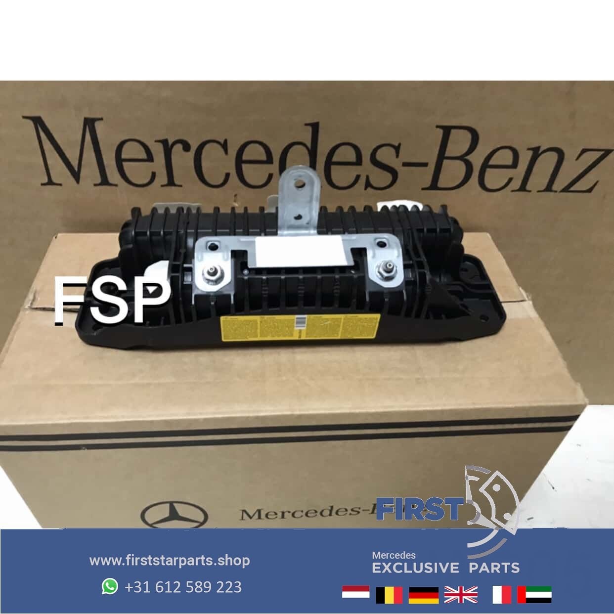 W205 C205 S205 DASHBOARD AIRBAG PASSAGIER Mercedes C Klasse, Gebruikt, -, Ophalen of Verzenden, -