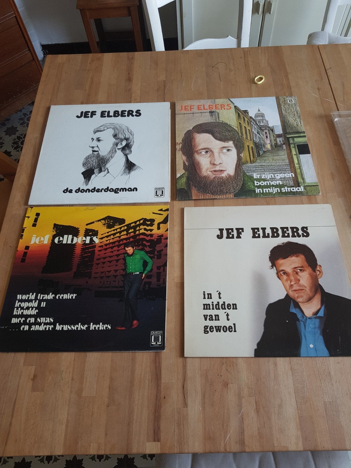 4x Jef Elbers lp, Ophalen of Verzenden