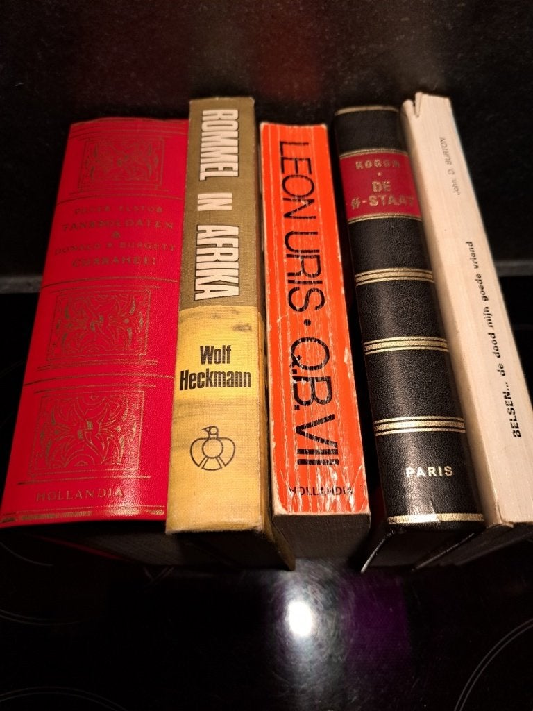 5 oorlogsboeken WO II - Nazi-Duitsland - concentratiekampen, Boeken, Ophalen, Tweede Wereldoorlog, Gelezen, Diverse auteurs