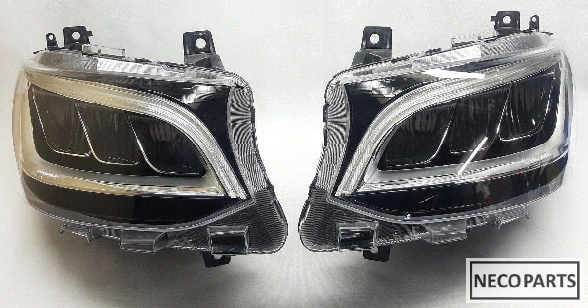 MERCEDES SPRINTER LED KOPLAMPEN COMPLEET ORIGINEEL, Utilisé, -, -, Enlèvement ou Envoi