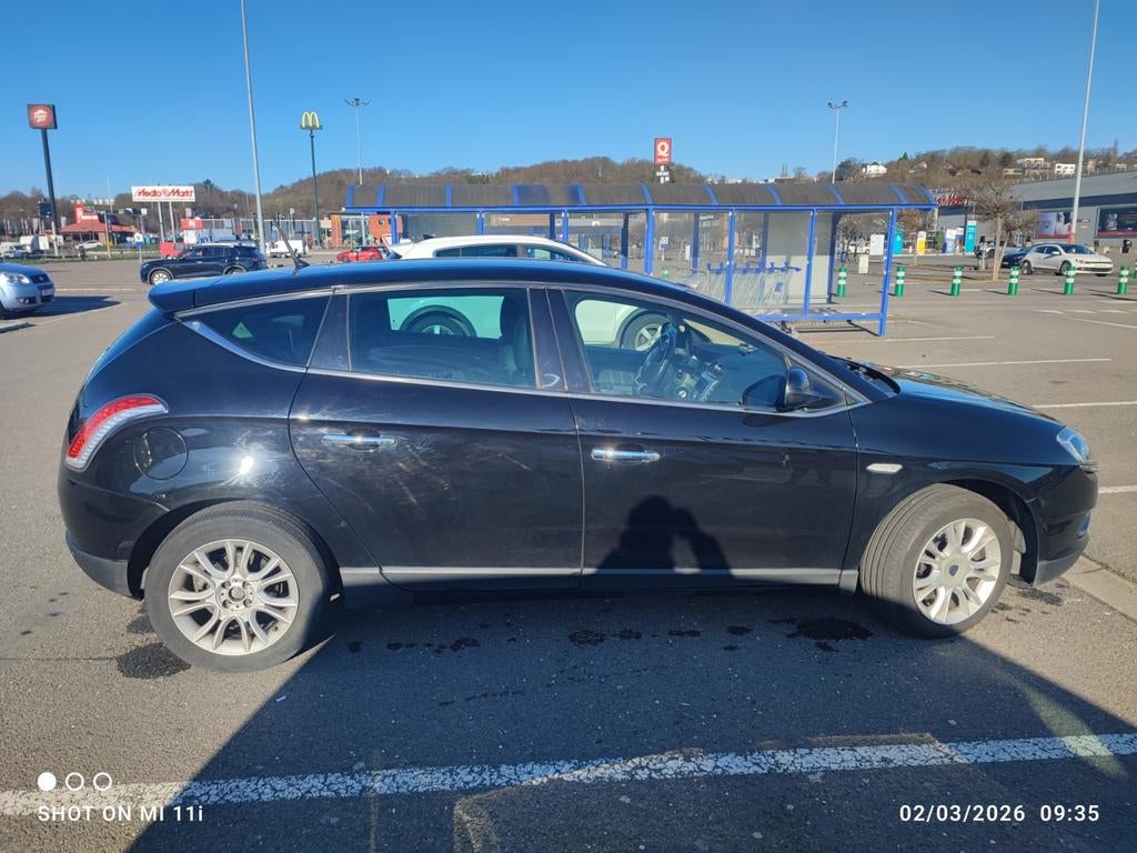 Lancia Delta 2009. climatization, Auto's, Lancia, Voorwielaandrijving, Euro 5, Zwart, Zwart