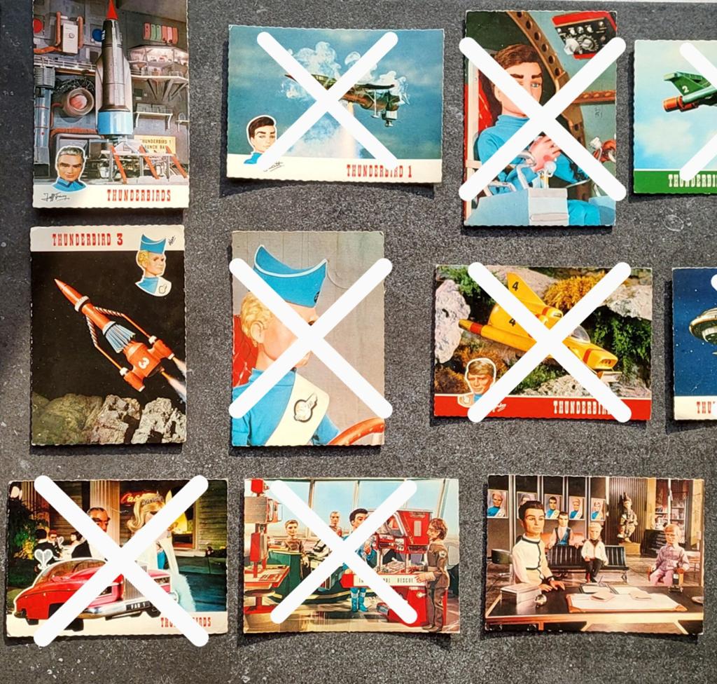 Thunderbirds Postkaart (3 stuks), Verzamelen, Verzenden, Nieuw