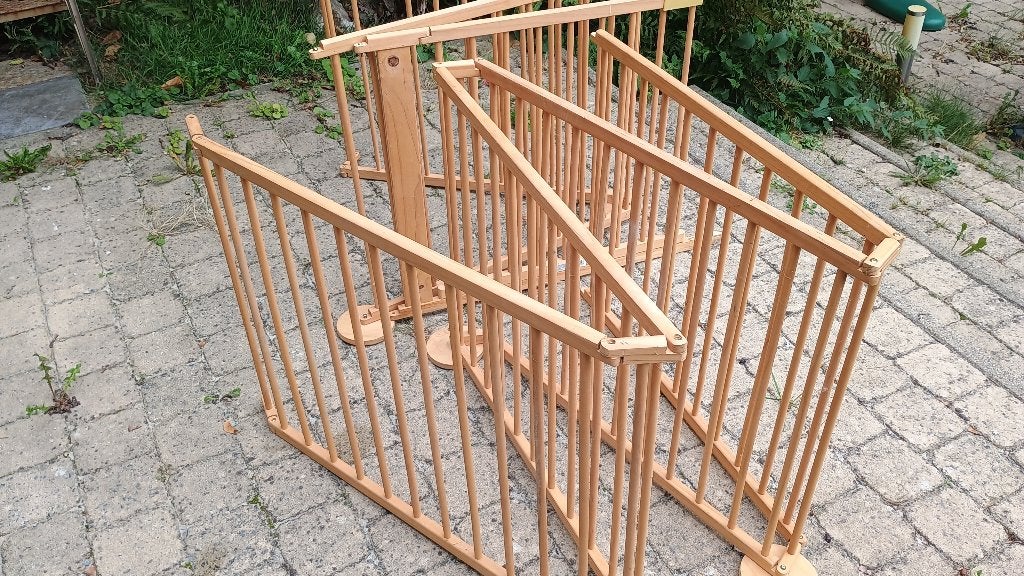 Parc bébé en bois, Enlèvement