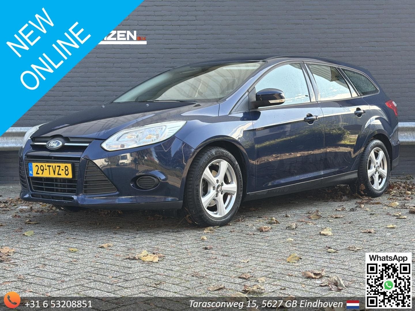 Ford Focus Wagon 1.6 TDCI Lease Trend | Cruise | Airco | Nav, Autos, Focus, Achat, Entreprise, Bleu