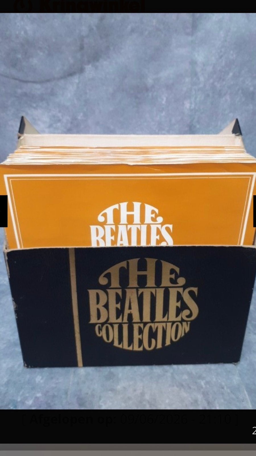 The Beatles vinyl Box Coll.The yellow 24 Singles 1962-1970, Ophalen of Verzenden, Gebruikt