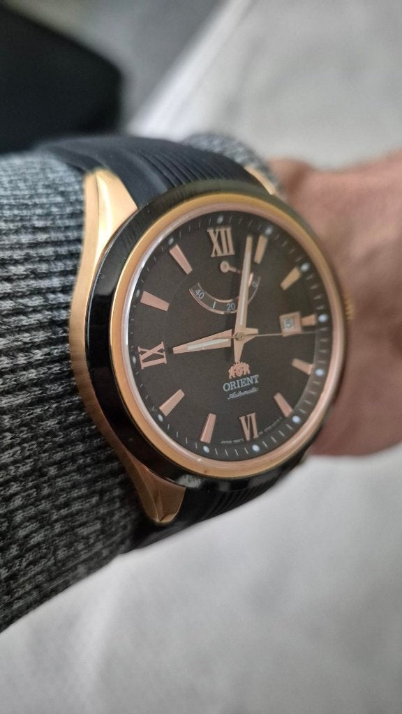 Nieuw Horloge "Orient" automatic - Horlogekast van brons, Bijoux, Sacs & Beauté, Montres | Hommes, Neuf, Montre-bracelet, Autres marques