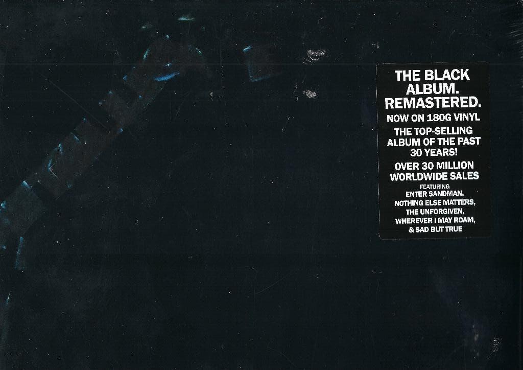 METALLICA lp The black album., Cd's en Dvd's, Ophalen of Verzenden